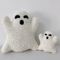 thumbnail image 3 of 3pcs Ghost Halloween Pillows,Halloween Throw Pillow Stuffed Ghost Shaped Pillow Cute Soft Ghost Throw Pillow for Halloween Party Outdoor Home Decorations(L M S), 3 of 4