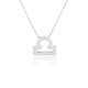 thumbnail image 1 of Ins Doce Signo del zodiaco Amistad Collar Ins Joyería Cadena Encanto Elegante Cómodo Personalidad Colgante Accesorio de moda Libra Plata Inevent AP009334-15, 1 of 6
