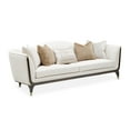 thumbnail image 3 of Michael Amini Paris Chic Sofa - Cremini/Espresso, 3 of 18