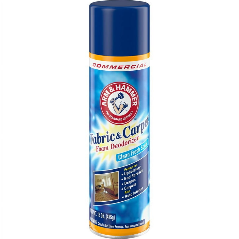 Fabric and Carpet Foam Deodorizer, Fresh Scent, 15 oz Aerosol Spray, 8/Carton Fabric and Carpet Foam Deodorizer, Fresh Scent, 15 oz Aerosol Spray, 8/Carton