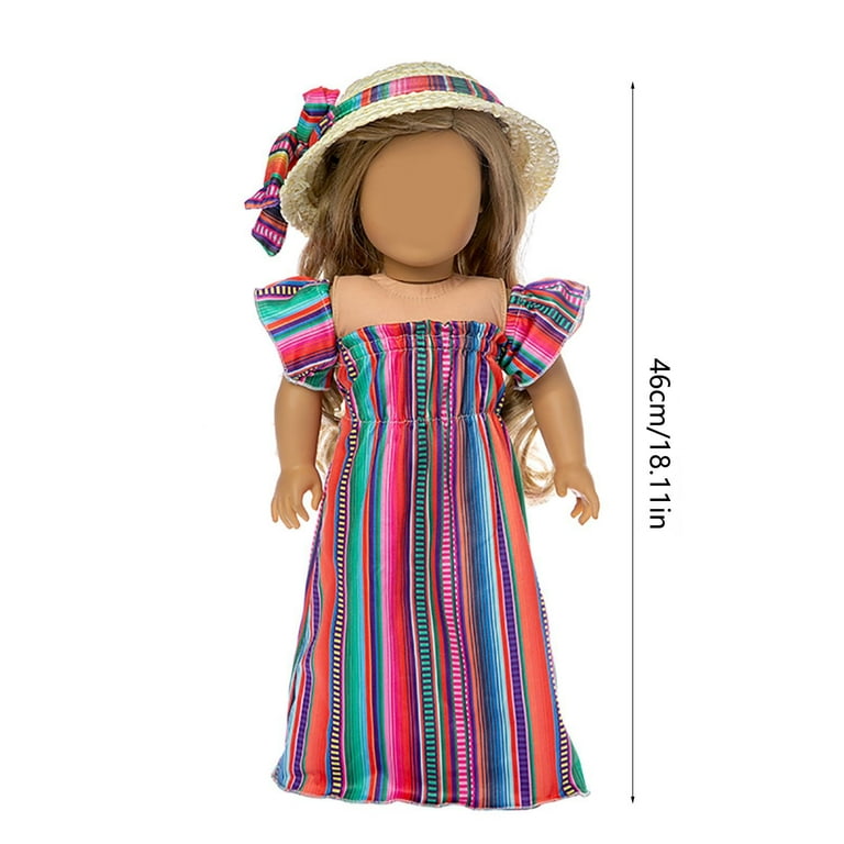 Momihoom 18-Inch Doll Clothes Christmas Style 40Cm Simulation Doll Dress Accessories Q18-523C - Walmart.com Momihoom 18-Inch Doll Clothes Christmas Style 40Cm Simulation Doll Dress Accessories Q18-523C - Walmart.com