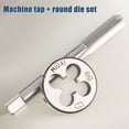 thumbnail image 4 of Unatoiry 2pack/lot HSS Made And Die Set Wide Application And Easy To For Metalworking No Burr Thread m10 1Set, 4 of 6