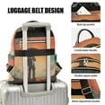 thumbnail image 3 of FORMRS Mini Backpack Purse for Women Travel Daypack Casual Shoulder Bag, Astronaut in Rain, 3 of 7