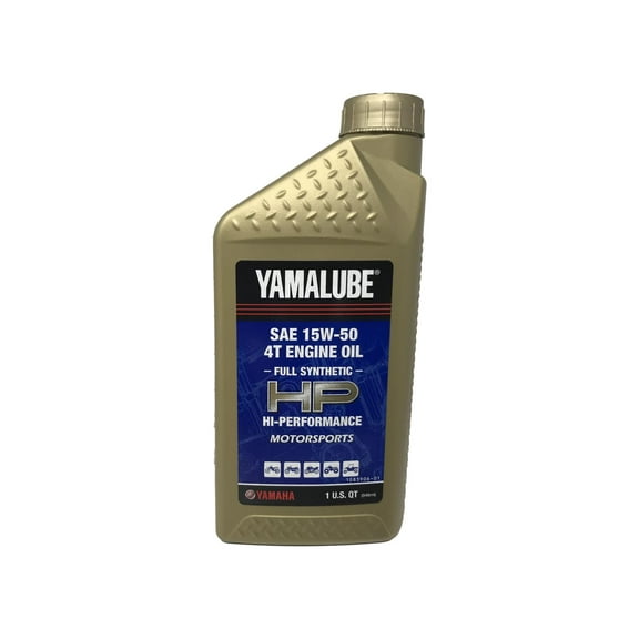 Yamaha Genuine OEM Yamalube Full Synthetic 15W-50 Oil LUB-15W50-FS-12