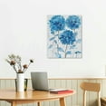 thumbnail image 3 of Nawypu  Big Blue Flower Wall Art - Painted Hydrangeas Painting on Canvas - Modern Farmhouse Bathroom Decor, 3 of 5