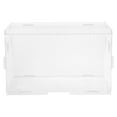 thumbnail image 1 of 1pc Useful Acrylic Reptile Box Terrarium Safety Clear Feeding Assembled Box, 1 of 8