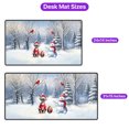 thumbnail image 5 of Hello Winter Sphynx Football Snowman Welcome Snowy Morning Desk Mat Full Keyboard Mouse Pad Cat Lover Kitten Owner Gifts Idea Large Mousepad - 01012, 5 of 5