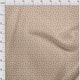 thumbnail image 4 of oneOone Polyester Spandex Light Beige Fabric Retro Dog Faces Craft Projects Decor Fabric Printed By The Yard 56 Inch Wide, 4 of 5