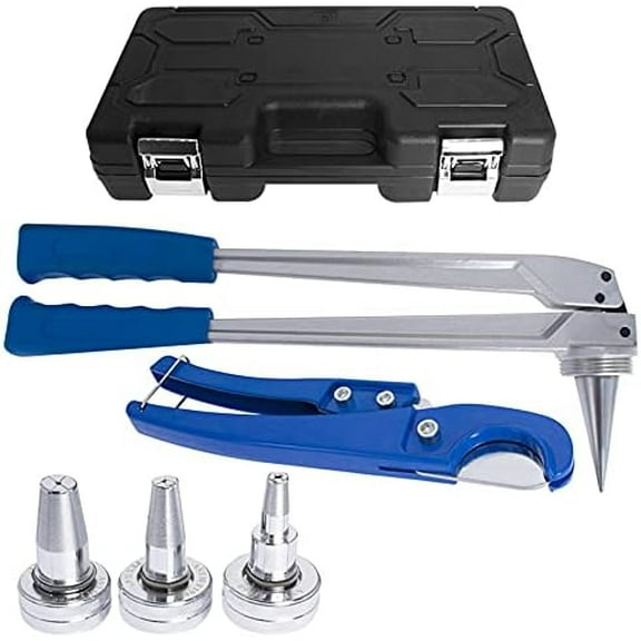 1/2, 3/4, 1-inch ProPEX Expanding Tool Kit with Pipe Cutter for ProPex Fitting meets ASTM F1960 suits Propex Wirsbo Uponor