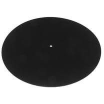 Masteelf Turntable Mats Anti Vibration Record Platter Vinyl Pad Felt Phonograph Black