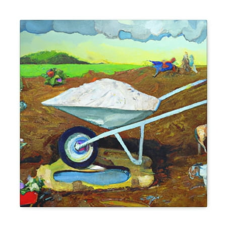 

Wheelbarrow in Wonderland - Canvas