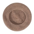 thumbnail image 4 of DLAPL Wool Beret Hat for Women Solid Color Classic French Style Beret Cap （Coffee）, 4 of 4