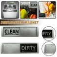 thumbnail image 3 of Luckyn Clean Dirty Dishwasher Magnet Indicator Sign Non-Scratch Simple Sliding Kitchen, 3 of 7
