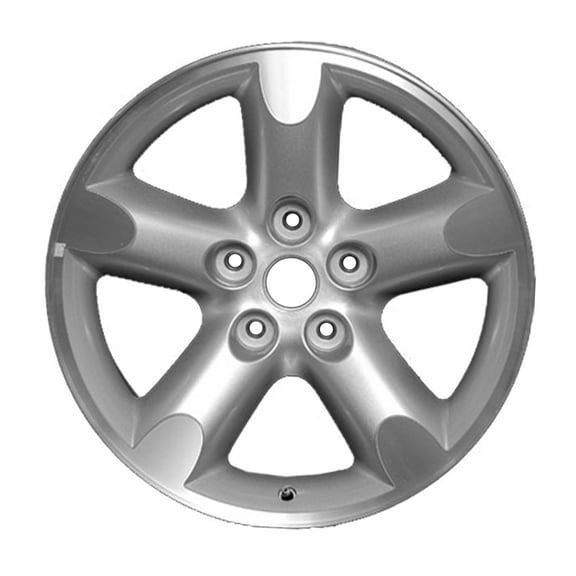 Remanufactured Machined and Painted Silver Aluminum Wheel 20 x 9 52122278AA fits 2006-2008 Dodge Ram 1500