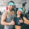 thumbnail image 6 of Rocae Seashell And Starfish for Elastic Exercise Headband for Men and Women Moisture Wicking Athletic Sweatbands Summer Accessories Elastic Bands, 6 of 9