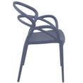 thumbnail image 6 of Compamia Mila Dining Arm Chair in Dark Gray, 6 of 8