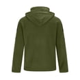 thumbnail image 6 of Men's Military Tactical Jacket Warm Fleece Plush Full Zip Hoodies Outdoor Winter Warm Coats Windbreaker with Pockets, 6 of 6