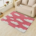 thumbnail image 2 of Cloud Rug & Home Decor - Kids Rugs for Entryway, Front Door Mat Indoor Entrance, Washable Rugs, 3x5 Rug, Non Slip Soft Low Pile Small Area Rug, Nursery Carpet & Room Decorations X-&34, 2 of 7