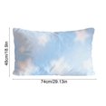 thumbnail image 3 of Aodebiao Premium Polyester Pillow Cover with Invisible Zipper, Wrinkle Resistant Decorative Cushion Case, Washable Soft Bedding Pillow Protector for Home Decor Living Room Bedroom Sofa Chair, 3 of 6