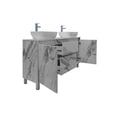 thumbnail image 2 of Gabinete Para Baño MÉDANO Con Doble Lavamanos Minimalista, 2 of 6