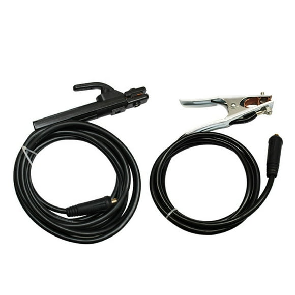 Mistaha Copper Welding Pliers Set with Quick Connector for MMA-250 Welding Machine - Metal Wire Clamp and Ground Wire Included - 1.8M Soldering Clamp, 1.2M Ground Wire - AC/DC Welding Machine