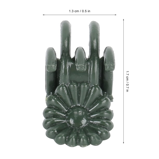 Clips De Plantas Para Plantas Trepadoras, 100 Piezas De Plástico De Crisantemo Forma De Soporte De Plantas Clips De Jardín Clips De Fijación De Plantas Para Patios Jardines