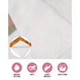 thumbnail image 6 of Orange Geometric Kitchen Dish Towels for Drying Dishes Set of 2, Modern Luxury Aesthetic Abstract Motifs Waffle Weave Microfiber Hand Tea Bathroom Towels Quick Dry & Absorbent Towel 15.7x23.6, 6 of 7