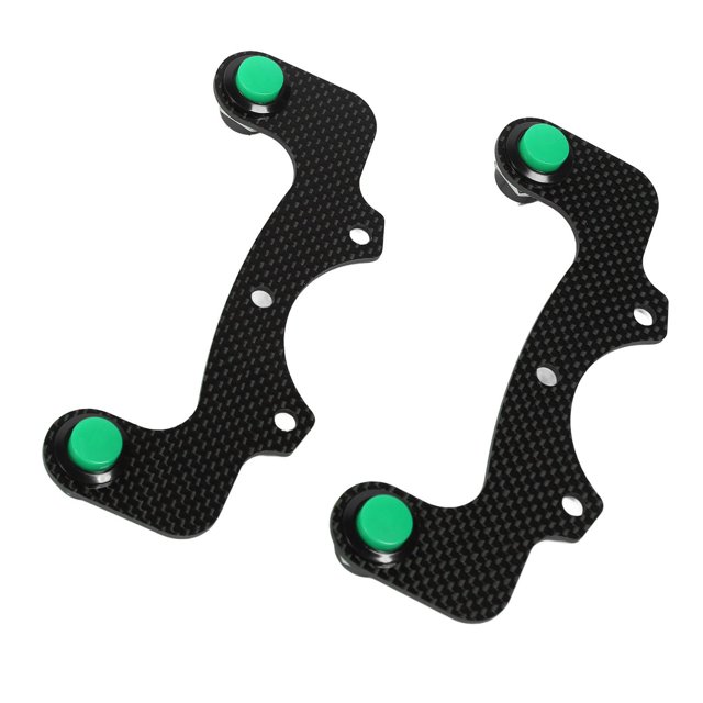 Carbon Fiber High Durability External Horn Button Kit for Nardi VERTEX 6 Bolts Steering Wheel