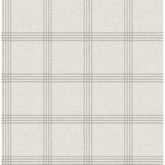 Chesapeake Twain Dove Plaid Wallpaper
