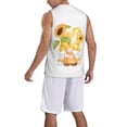 thumbnail image 2 of Pofeuu Sunflower Gnomes 3 Print Basketball Jersey, Shirts for Men Youth Basketball Jersey Crew Neck-4X-Large, 2 of 6
