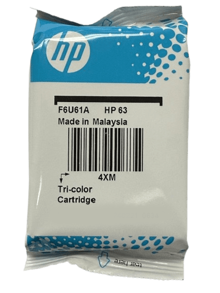 Original 63 Tri-Color Standard Yield Ink Cartridge (F6U61AN)