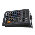 thumbnail image 2 of 4 Channel Mixer, Mixing Console 3 Band EQ  For Home Music, 2 of 8