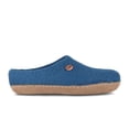 thumbnail image 3 of WoolFit Felt Slippers | Footprint, blue, 3 of 10