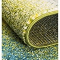 thumbnail image 5 of Queen 5x7   Modern Abstract Area Rug   2809 in Yellow, 5 of 6