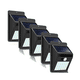 thumbnail image 1 of Paquete De 5 Piezas De Lampara Solar Con Sensor De Movimiento Malubero, Negro, 1 of 5