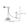 thumbnail image 3 of Miangastore Skating Man Design Balance Toy Funny Balancing Tumbler Toy Desktop Decoration, 3 of 8