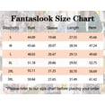 thumbnail image 3 of Fantaslook Plaid Flannel Shirts for Women Oversized Long Sleeve Button Down Shirts Blouses Tops, 3 of 10