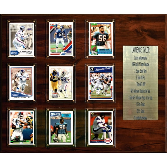 Lawrence Taylor Giants 15'' x 18'' Plaque