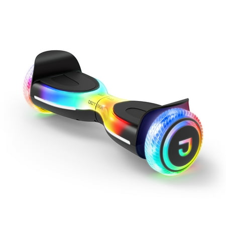 Jetson Hali X Luminous Extreme Terrain Dynamic Bluetooth Speakers Hoverboard, Black