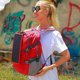 thumbnail image 3 of Mochila solar ECEEN de viaje y día, ligera y plegable con panel solar para cargar teléfonos, power banks y dispositivos USB, ideal para camping, playa y emergencias, 3 of 8