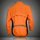 thumbnail image 3 of Chaqueta de Ciclismo Kusrkot Resistente al Viento Transpirable Ligero Reflectante Naranja, 3 of 8