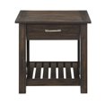 thumbnail image 3 of Lexicon Traine Wood End Table in Dark Brown, 3 of 5