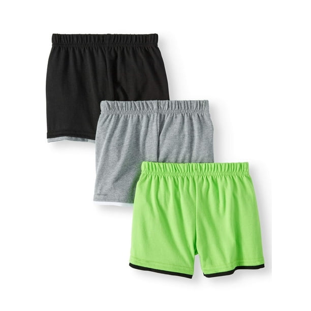 Garanimals Baby Boys' Jersey Knit Shorts, 3Piece MultiPack