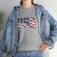 thumbnail image 2 of USA Graphic Patriotic American Flag Tshirt, 2 of 2