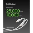 thumbnail image 4 of Cable USB-C a USB-C de carga rápida de 1 m para iPhone y Galaxy, paquete de 2, 4 of 8