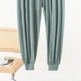 thumbnail image 5 of QSXADF Women Jogger Pajama Pants Long Lounges Bottoms Solid Color Loose Elastic Waist Plus Size Breathable For Women Pants Home Sleepwear Ladies Loungewear, 5 of 5