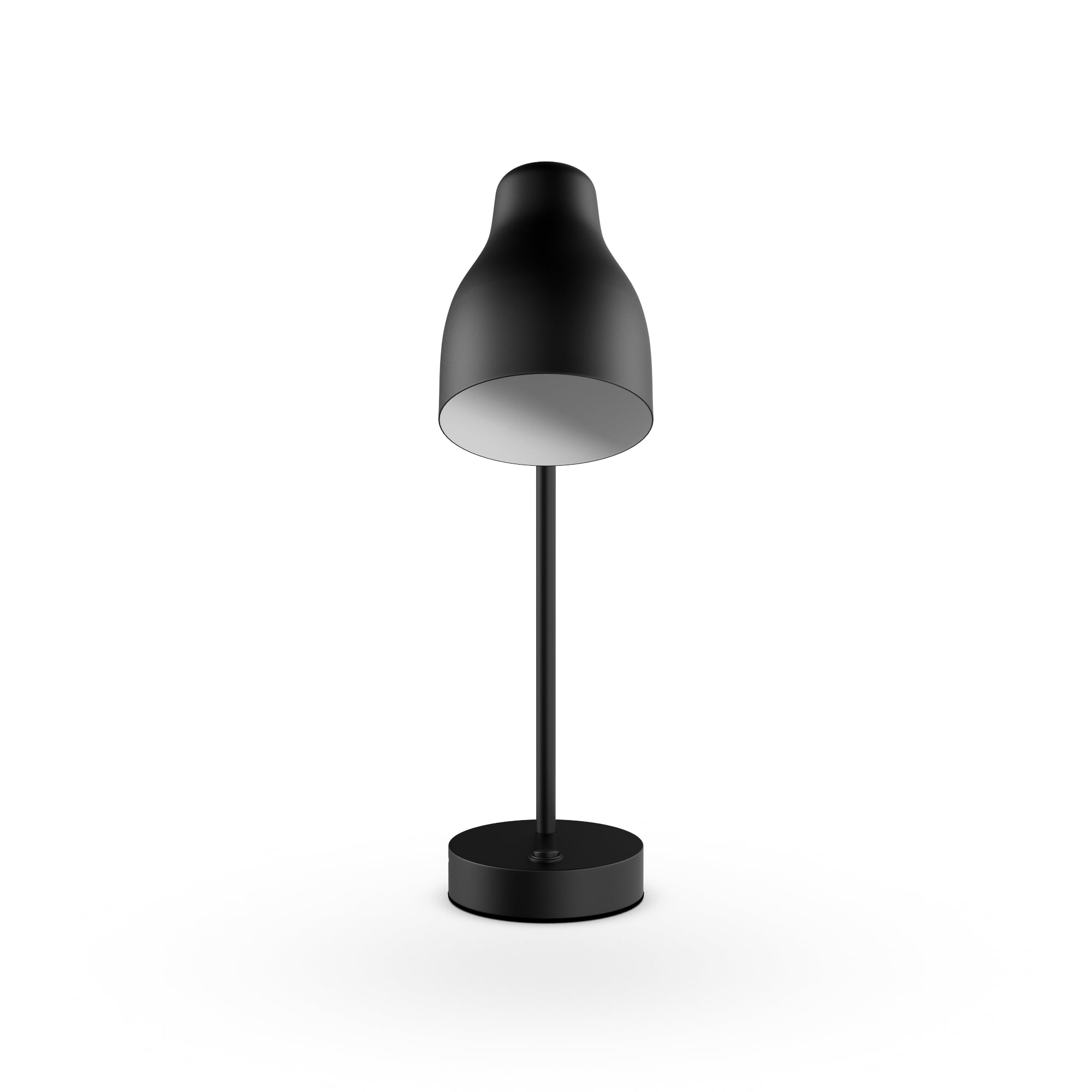 Better Homes & Gardens Linear Metal Office Desk Lamp with LED Bulb and USB Port, Black