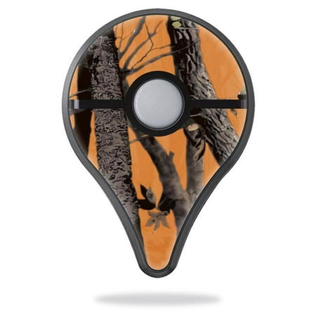 MightySkins POGOPLUS-Orange Camo Skin Decal Wrap for Pokemon Go Plus Cover Sticker - Orange Camo