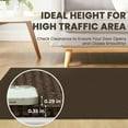 thumbnail image 2 of Braided Area Rug x Ft Washable Rugs for Entryway Throw Rugs Rubber Backed Boho Door Mat Indoor Entrance Cotton Kitchen Rugs Woven Front Door Rug for Foyer Living Room Tan/, 2 of 7
