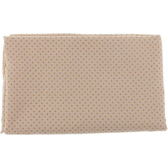 Nvzi 1 Yard Non Slip Fabric Rubber Non Skid Rubber Treated 50 Sewing, Beige